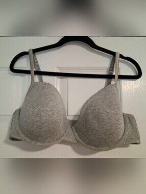 Cacique Gray Everyday T-Shirt Bra, 40DD